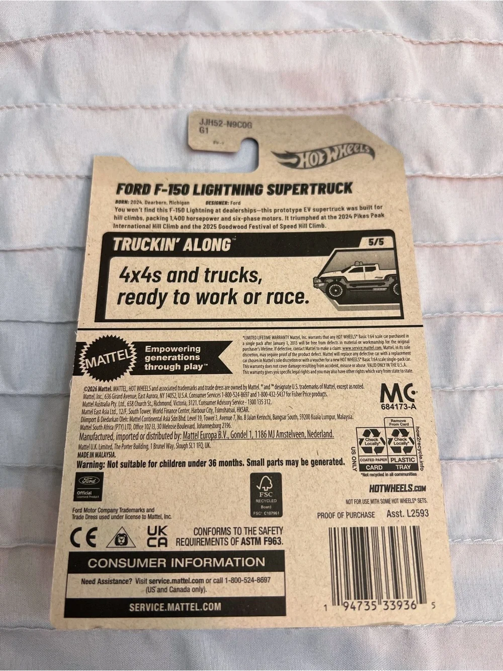 2026 Hot Wheels Premium- 99’ Ford F-150 SVT  Lightning & Lightning Supertruck